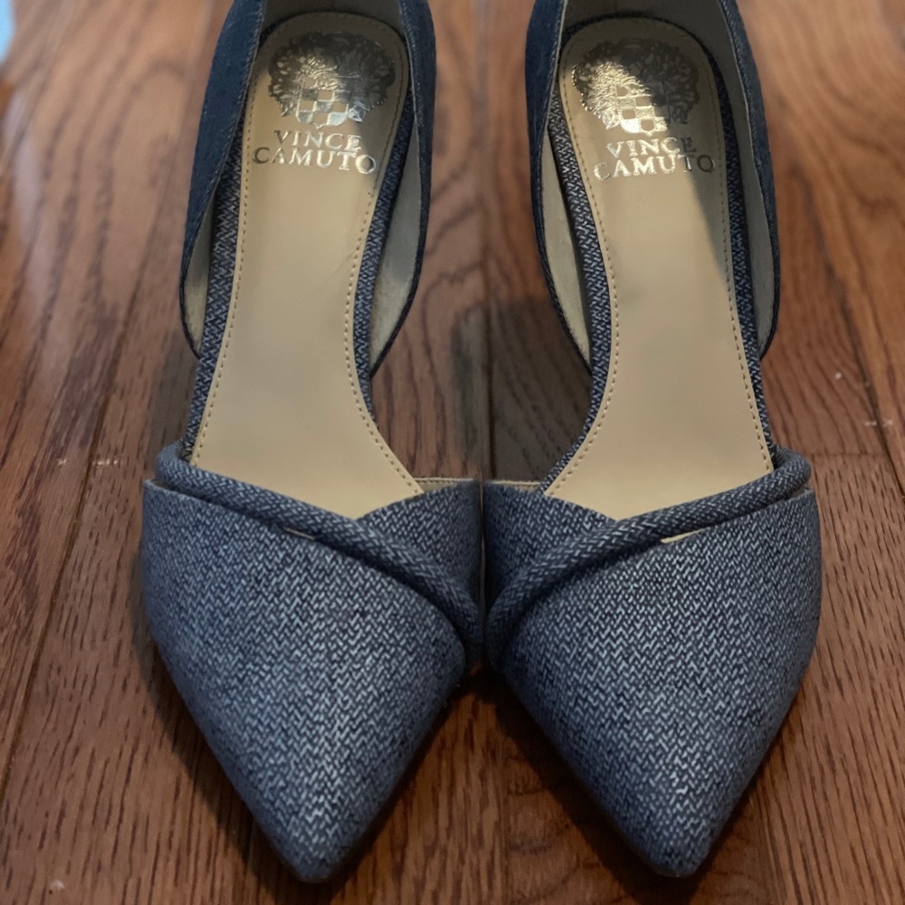 Vince Camuto Denim Stiletto